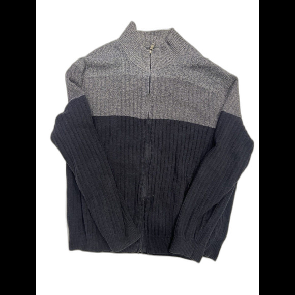 Alfani Men's Color Block Zip-Front Cardigan Size XL - Picture 1 of 10